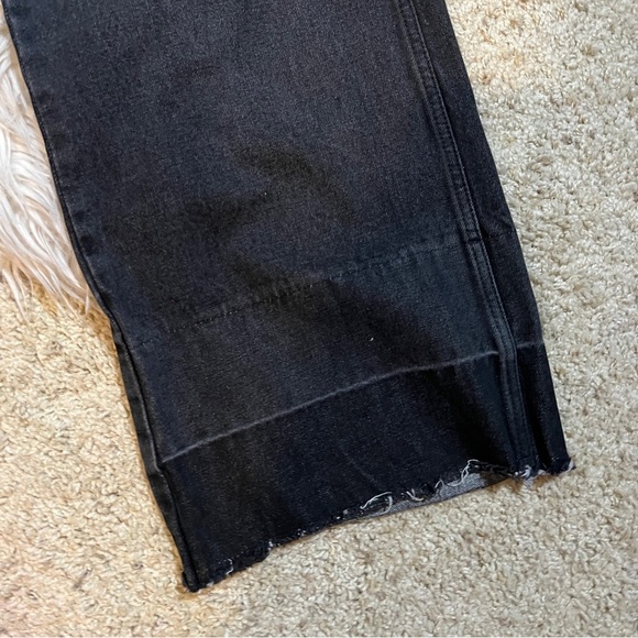 Robert Rodriguez Black Baggy Crop Denim Jeans - Picture 9 of 13